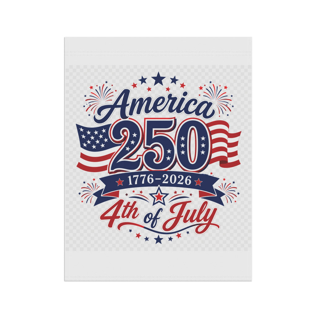 Patriotic garden flag for Independence Day outdoor decor