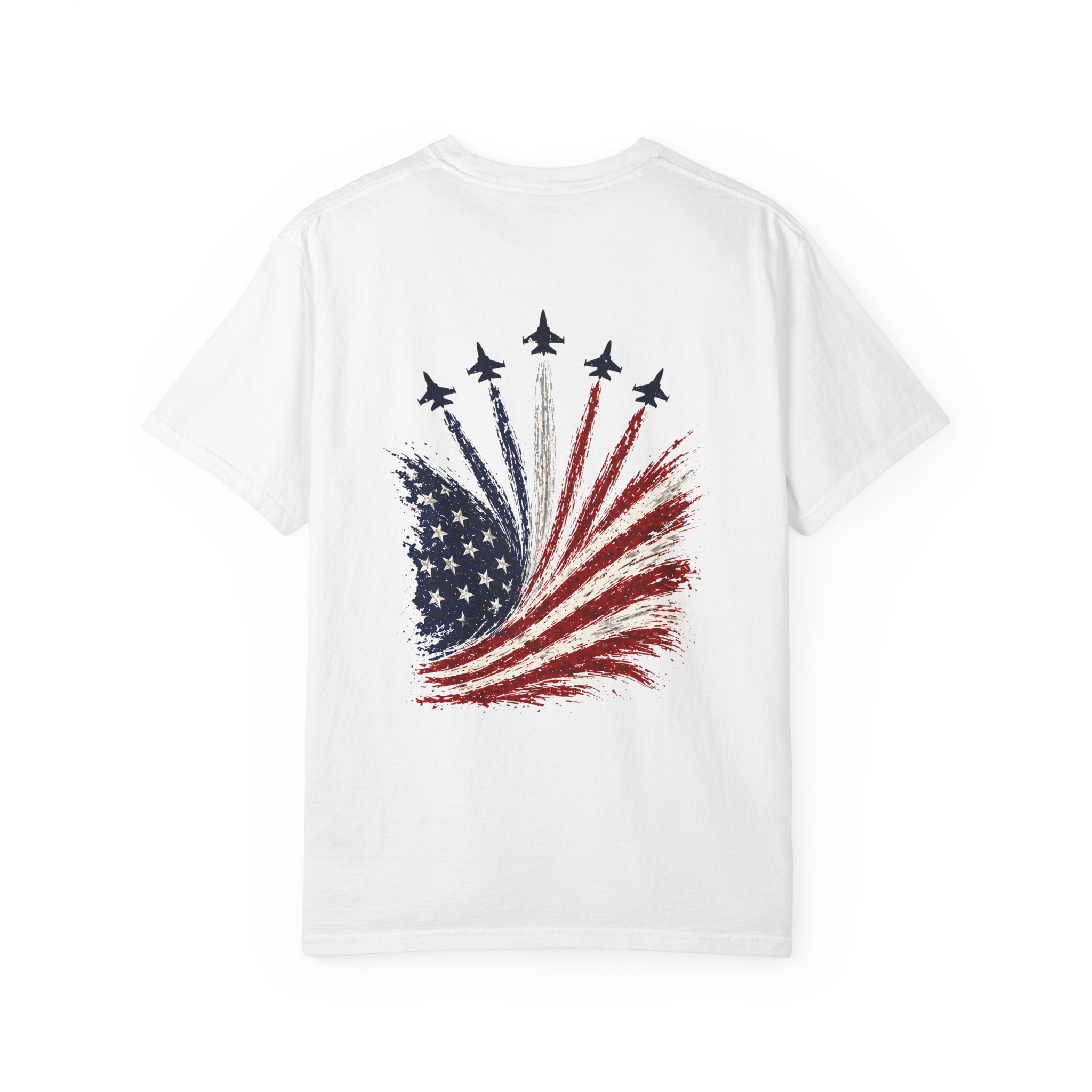 Personalized America tee styled for the 4th of July
