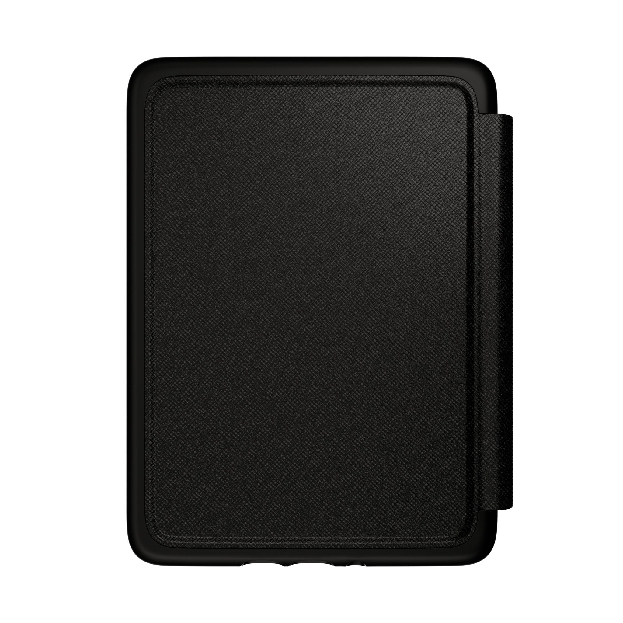 Interior of the sage reading retreat Kindle case showing the soft lining and hand strap
